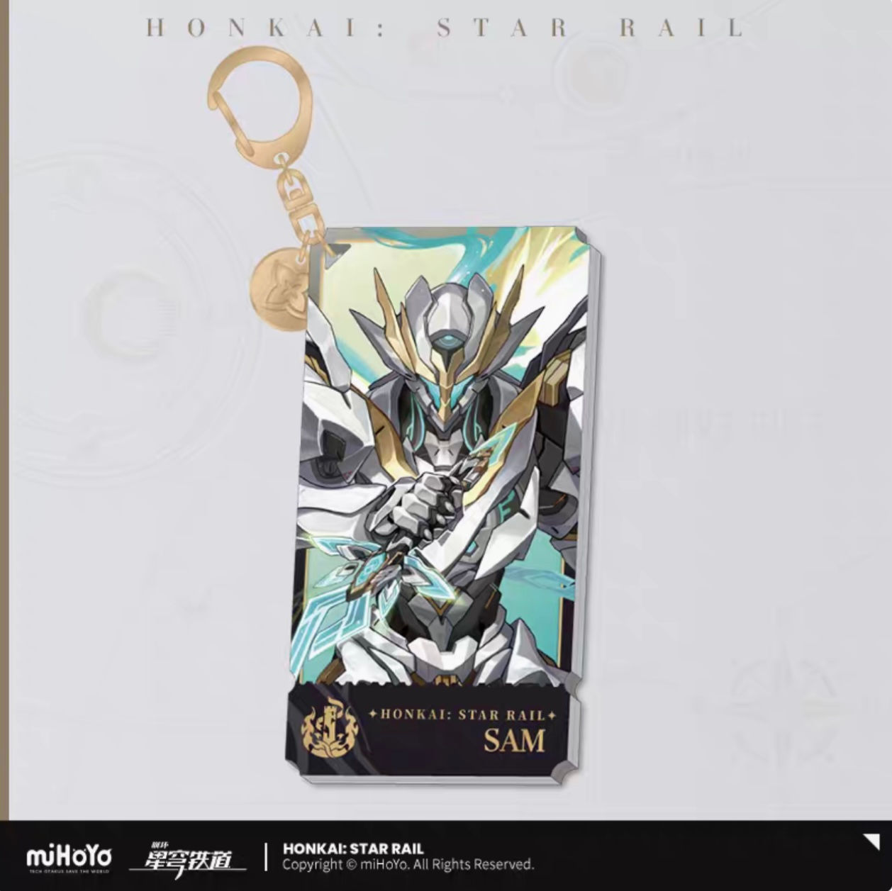 Honkai: Star Rail Sam Acrylic Keychain