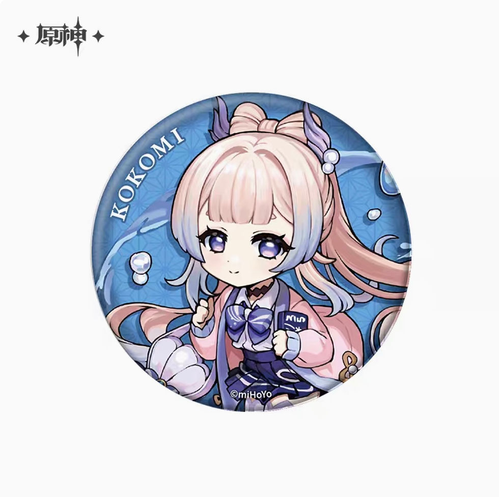 Thumbnail: 【Set A】Genshin Impact Round Pin