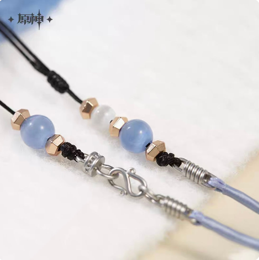 Thumbnail: Ganyu Themed Necklace