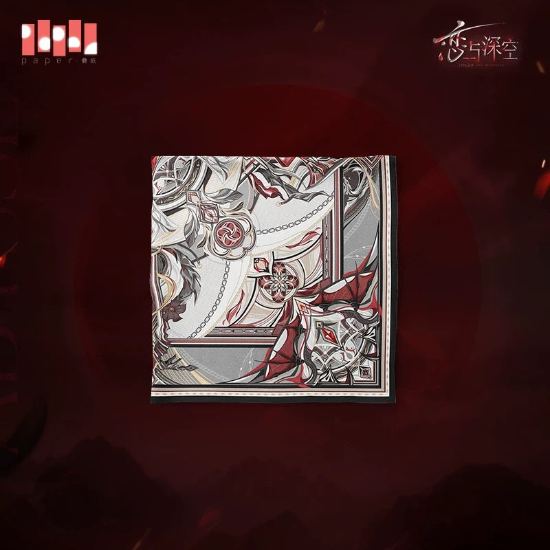 Thumbnail: Official Sylus Themed Silk Scarf