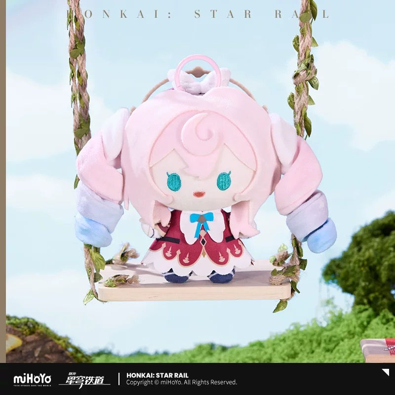Honkai: Star Rail Hyacine Plushie Keychain