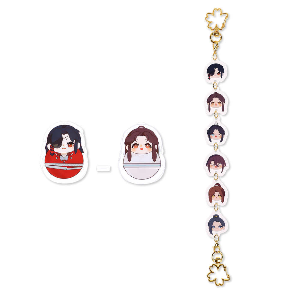 Acrylic Tumbler Display and Keychain