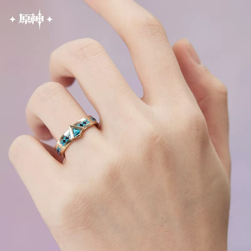 Thumbnail: Genshin Impact Citlali Themed Turquoise Ring