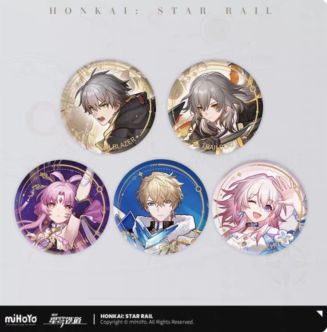 Honkai: Star Rail Round Pin