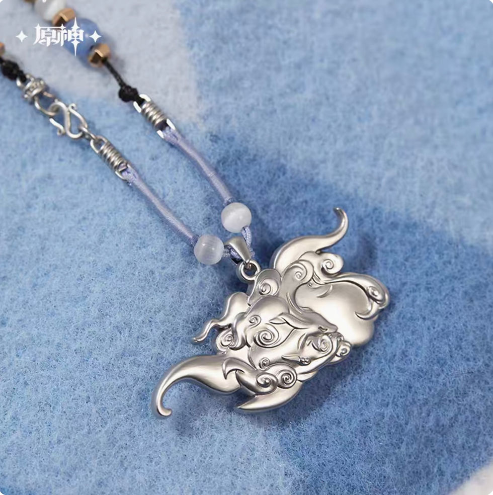 Thumbnail: Ganyu Themed Necklace