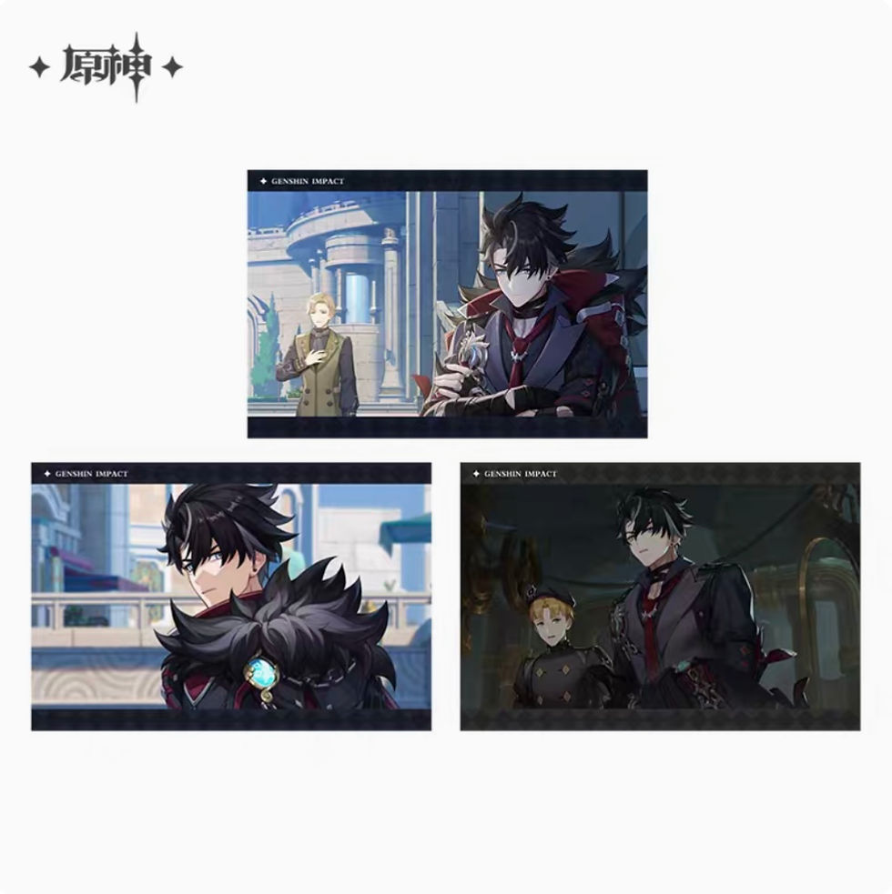 Thumbnail: 【Set B】Genshin Impact Characters PV Series Photo Cards