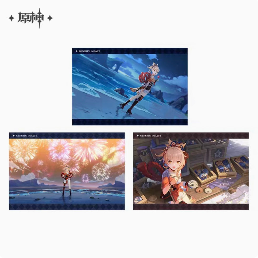 Thumbnail: 【Set A】Genshin Impact Characters PV Series Photo Cards