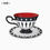 Thumbnail: Genshin Impact Arlecchino Themed Tea Cup and Saucer Set