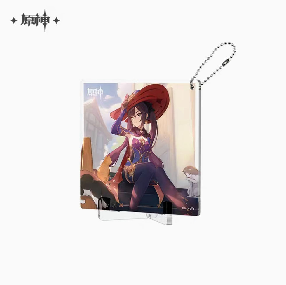 Thumbnail: Genshin Impact Character Birthday Themed Acrylic Display/Keychain/Coaster