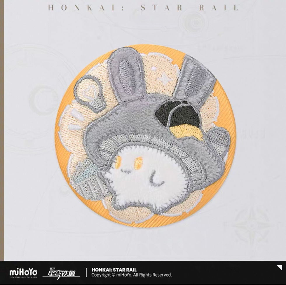 Thumbnail: Honkai: Star Rail Embroidered Round Pin