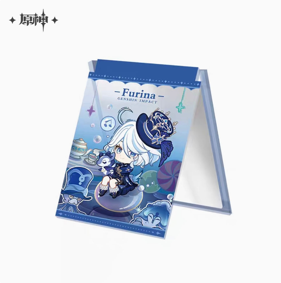 Thumbnail: 【Set A】Genshin Impact Acrylic Foldable Mirror