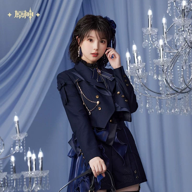 Thumbnail: Genshin Impact Furina Themed Short Uniform Jacket