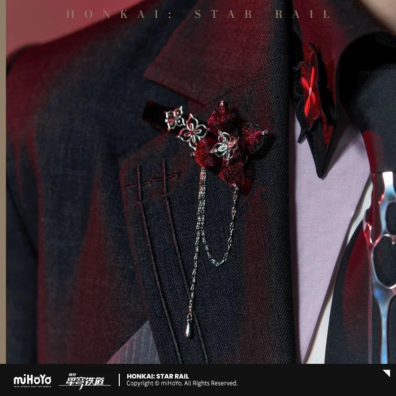 Thumbnail: Honkai: Star Rail Evernight Themed Hairpin/Brooch