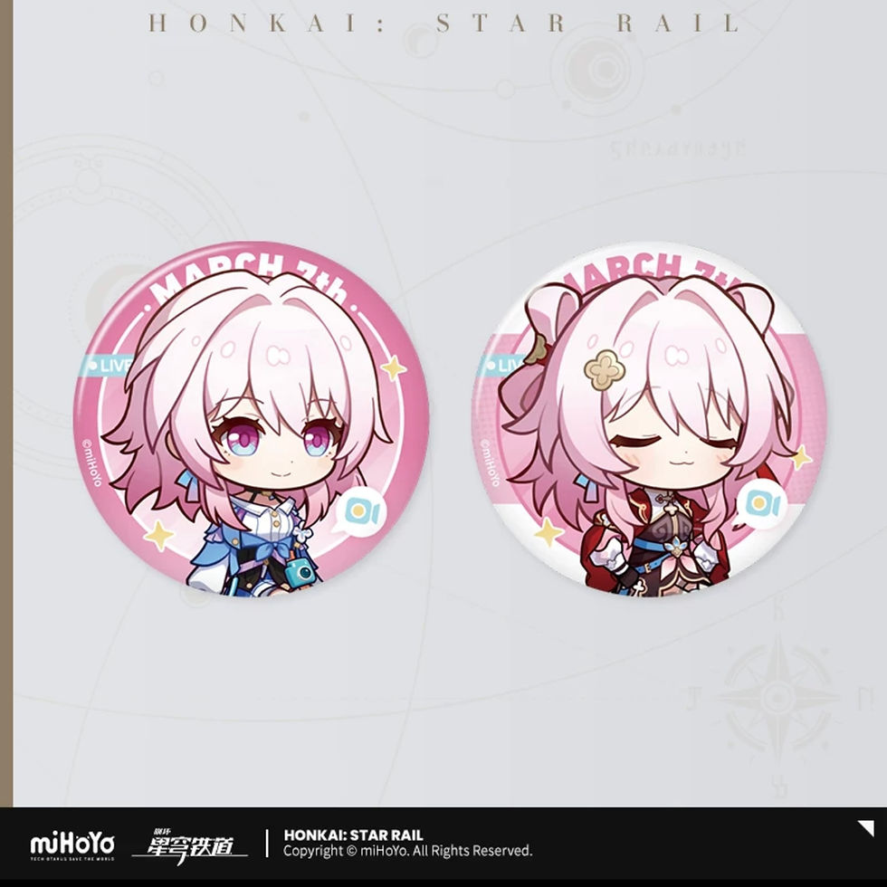 Thumbnail: Honkai: Star Rail Round Pins Set