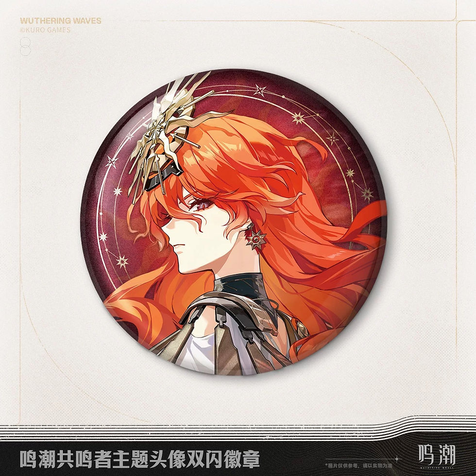 Thumbnail: Wuthering Waves Glittering Round Pin