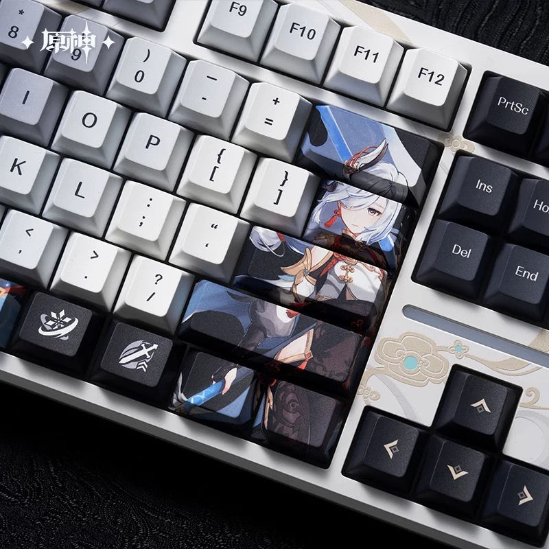 Thumbnail: Genshin Impact Shenhe Themed Keyboard