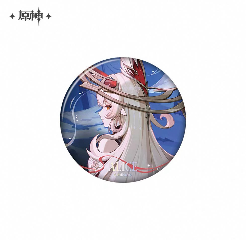 Thumbnail: Genshin Impact Round Pin