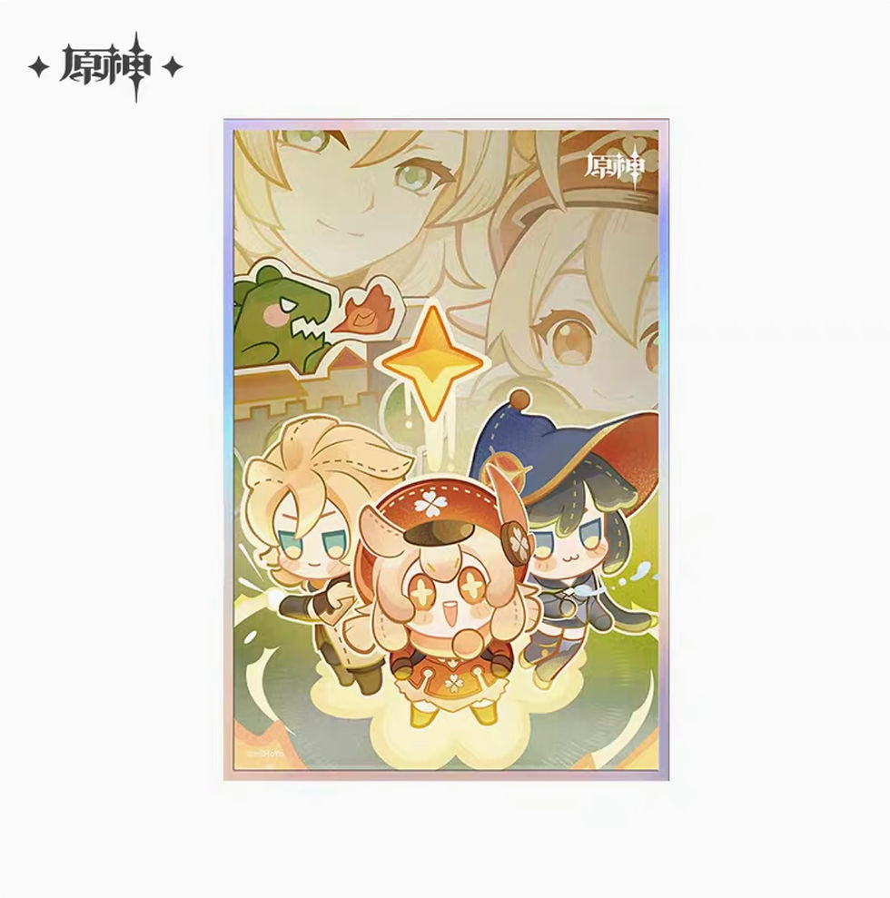 Thumbnail: 【Set A】Genshin Impact Glittering Paper Stand