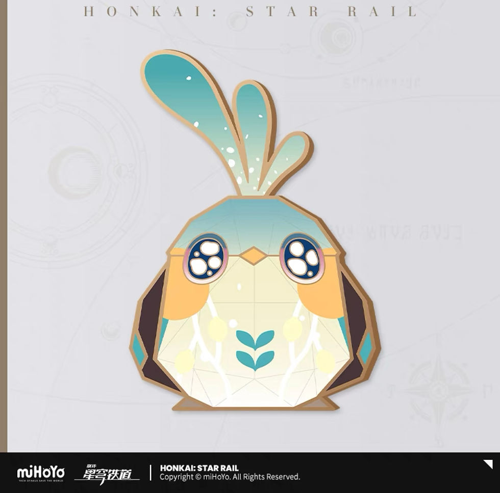 Thumbnail: Honkai: Star Rail Metal Bookmark