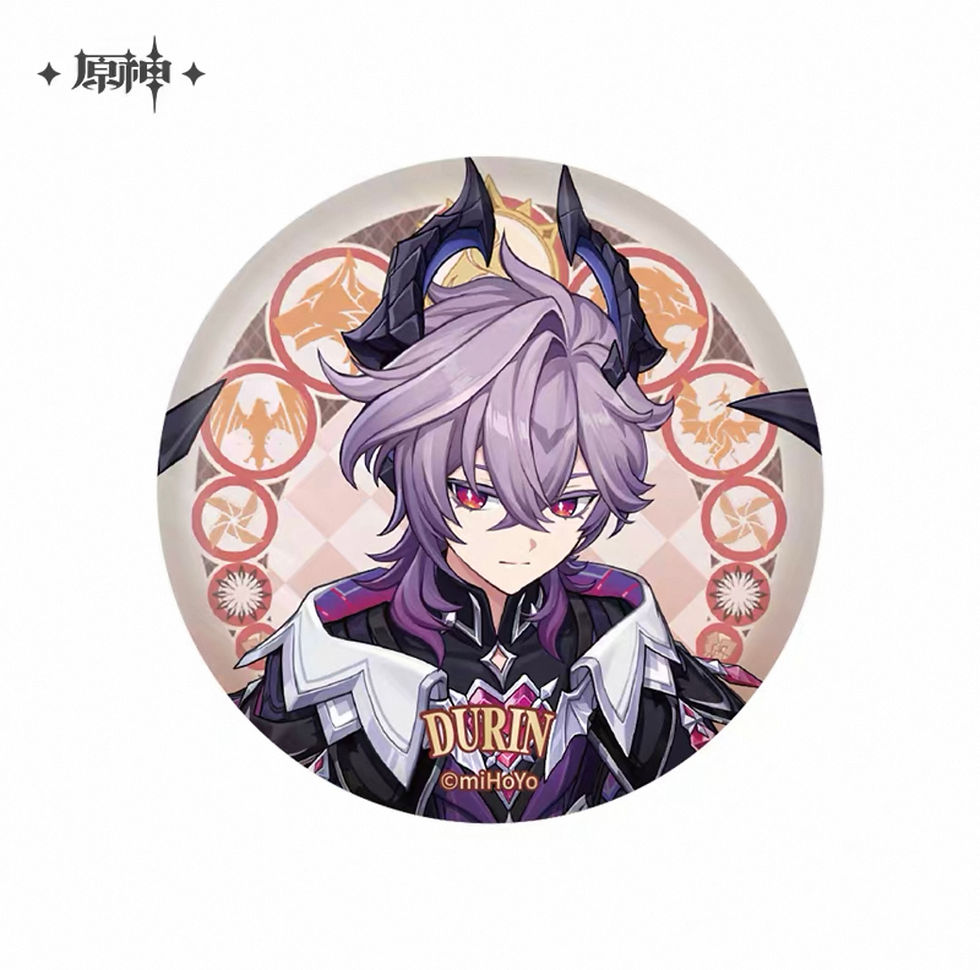 Thumbnail: 【Upgraded Material】Genshin Impact Round Pin