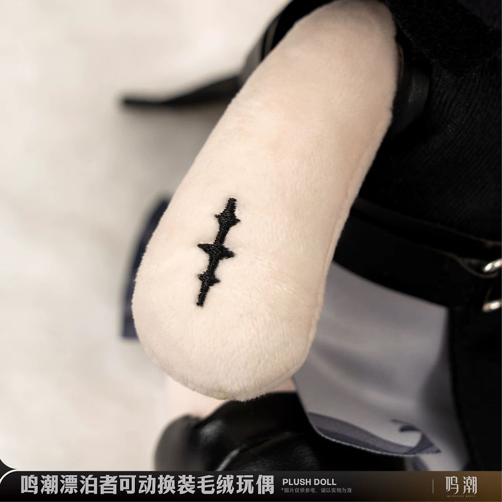 Thumbnail: Wuthering Waves Official Plush Doll with Clothing Accessories