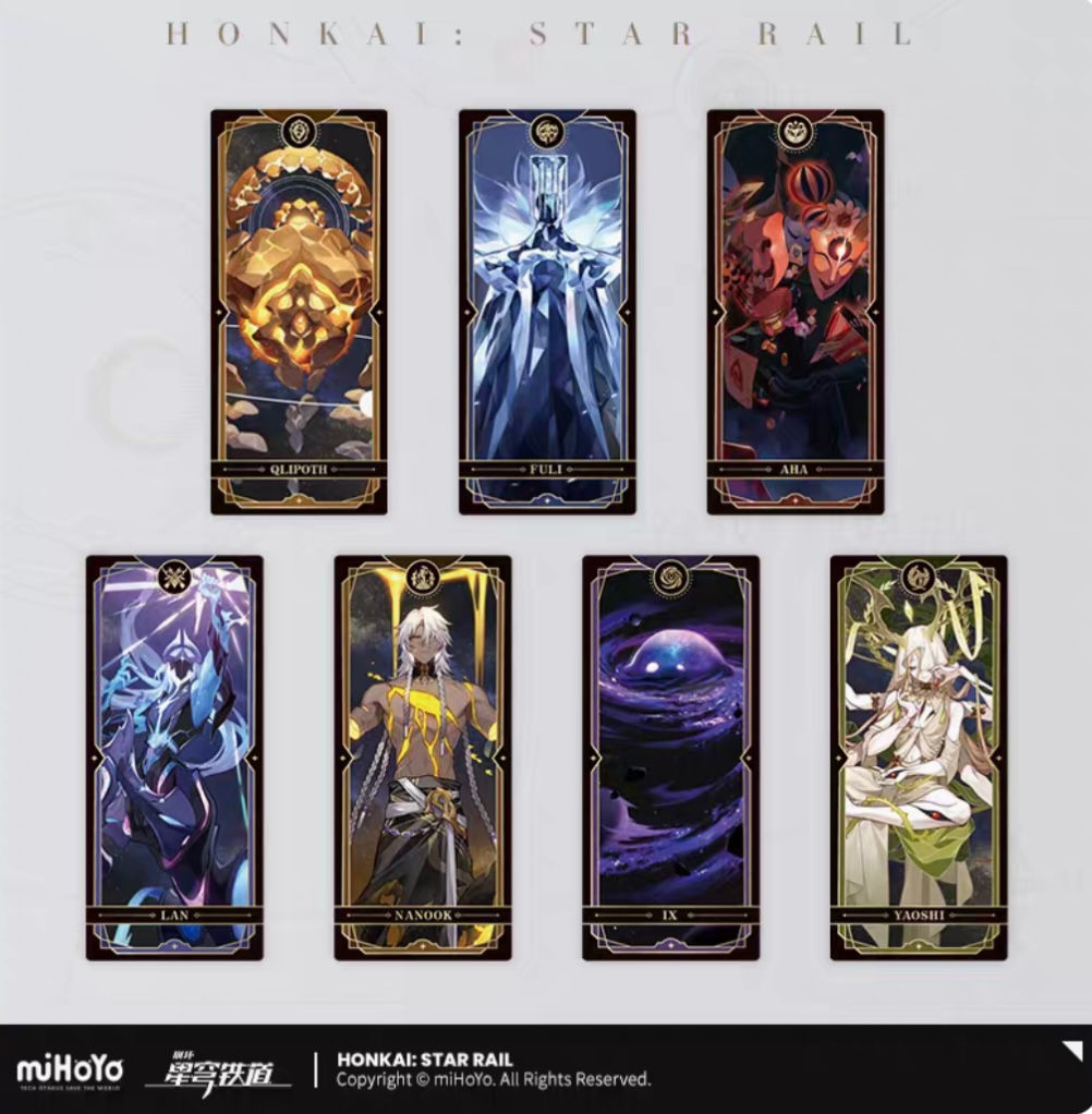 Honkai: Star Rail Aeons Collection Card
