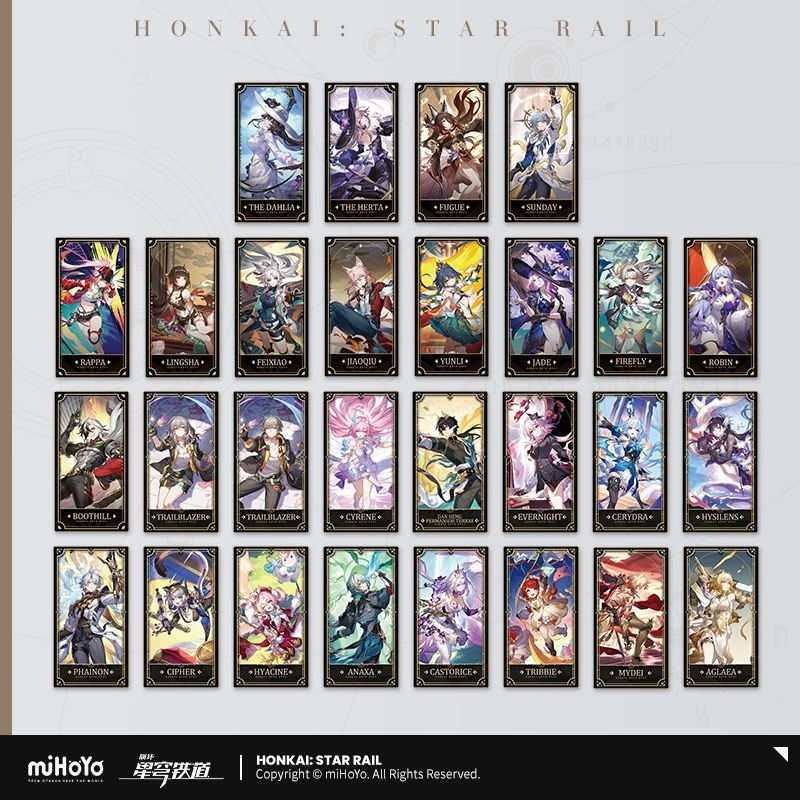 Thumbnail: Honkai: Star Rail 2nd Anniversary Collection Cards Set