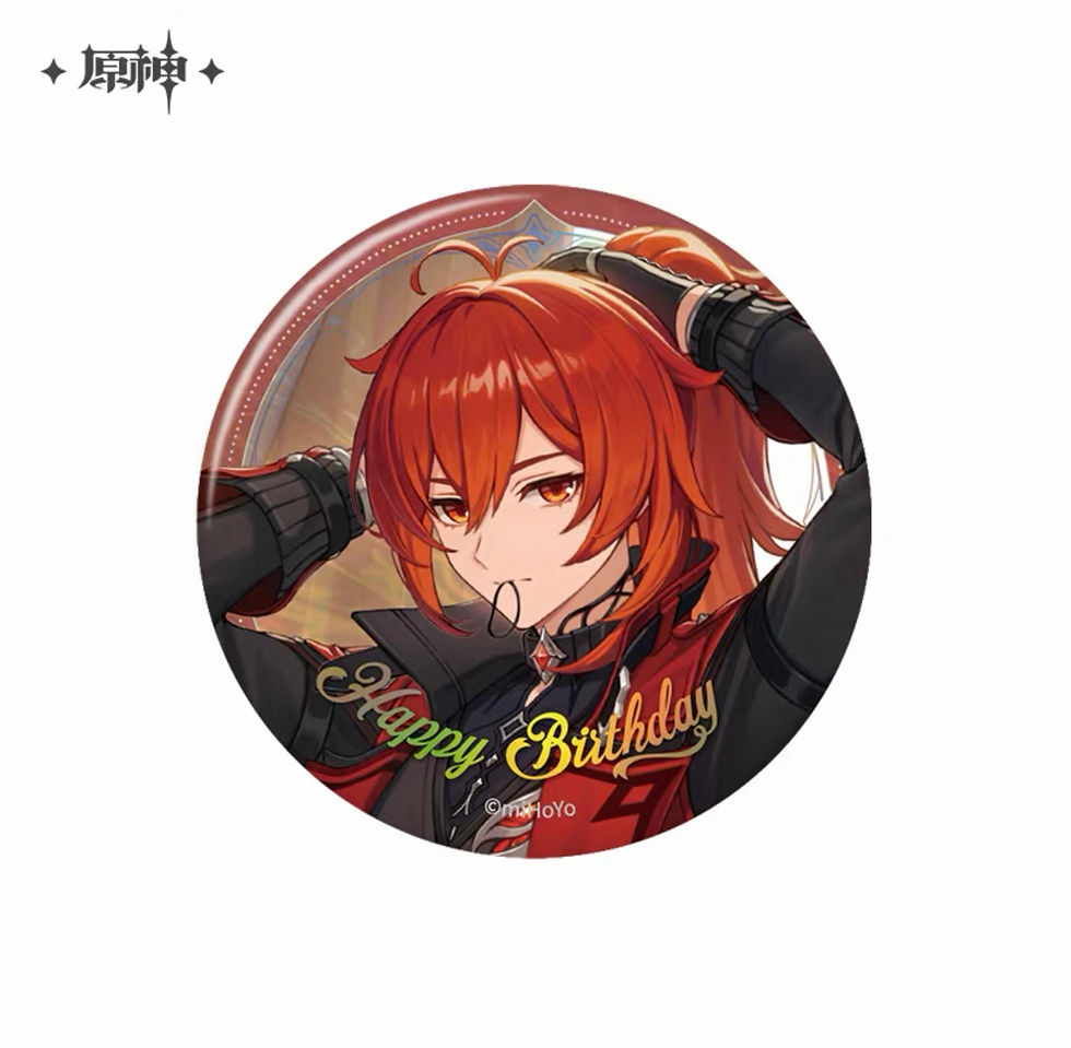 Thumbnail: 【Set B】Genshin Impact Round Pin