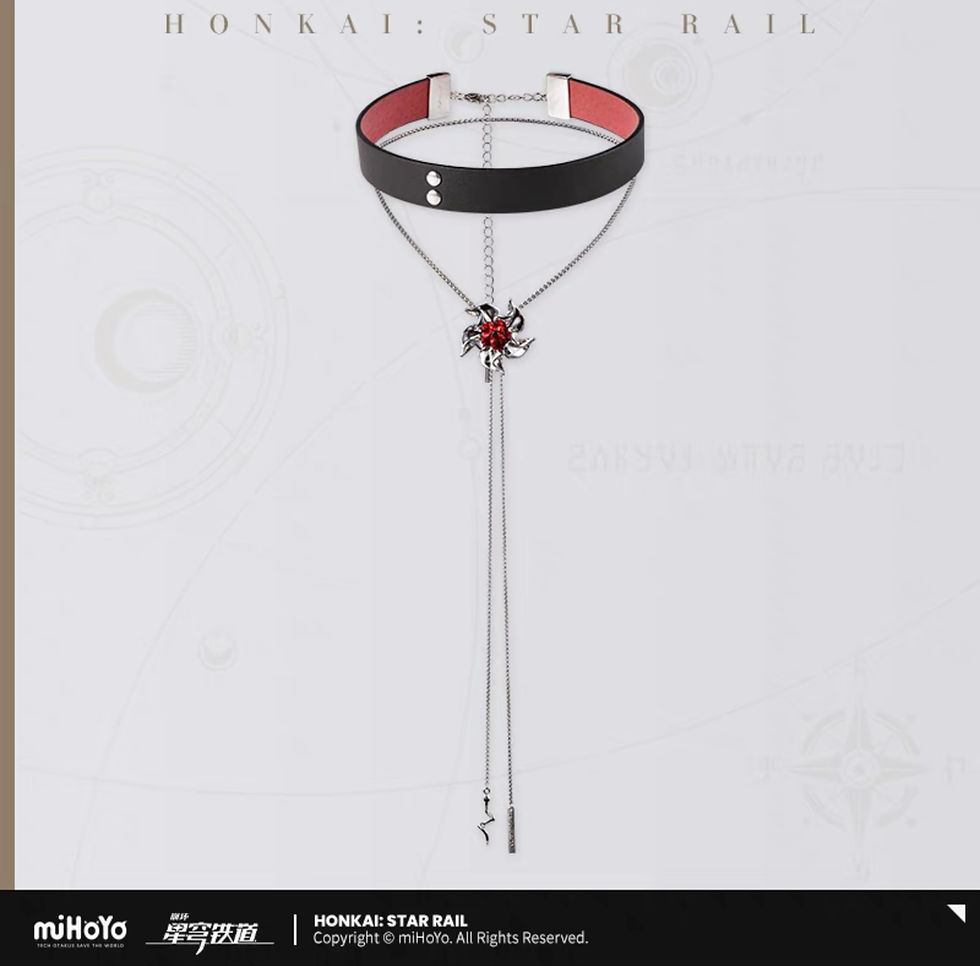 Thumbnail: Honkai: Star Rail Acheron Themed Necklace