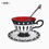 Thumbnail: Genshin Impact Arlecchino Themed Tea Cup and Saucer Set