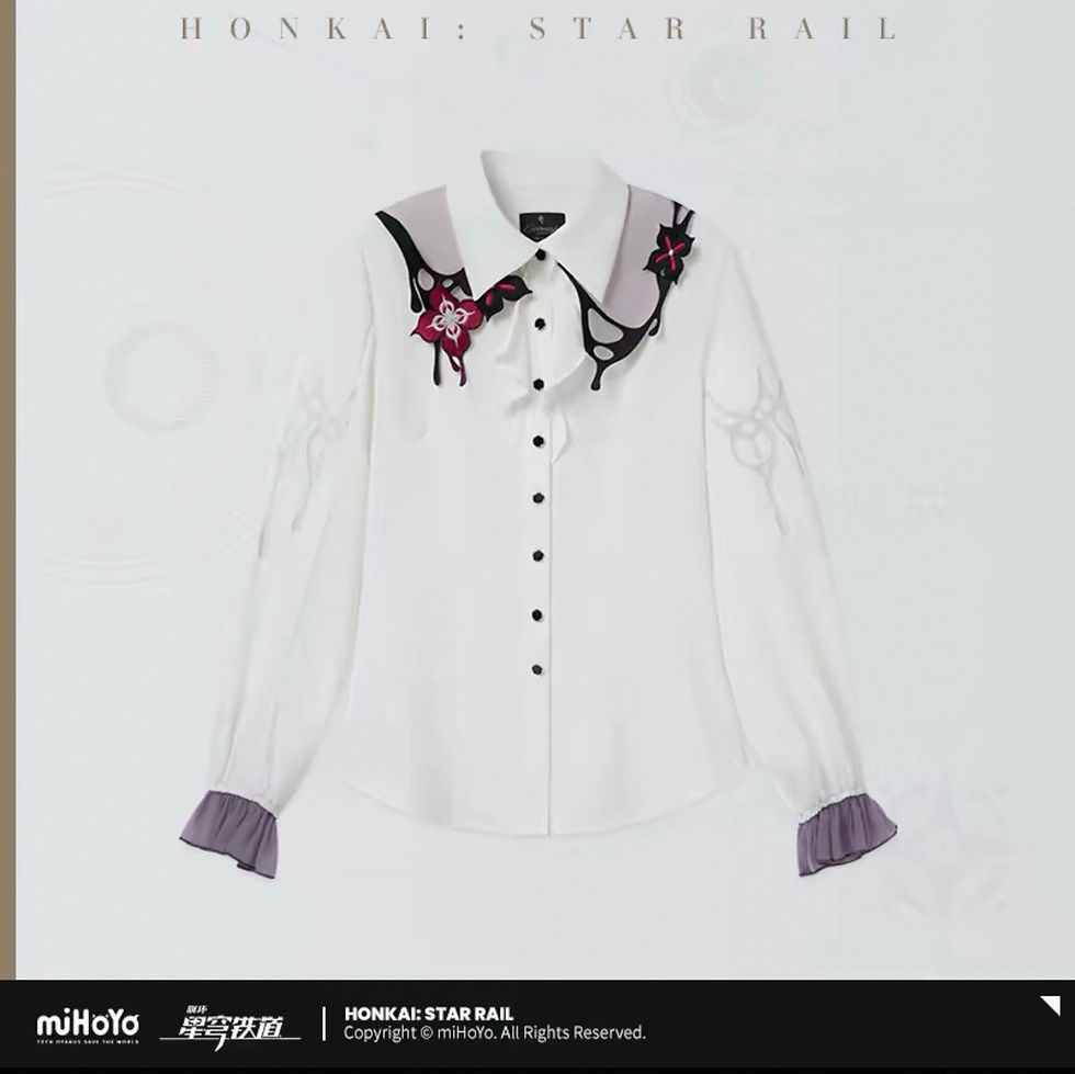 Thumbnail: Honkai: Star Rail Evernight Themed Long-Sleeved Shirt