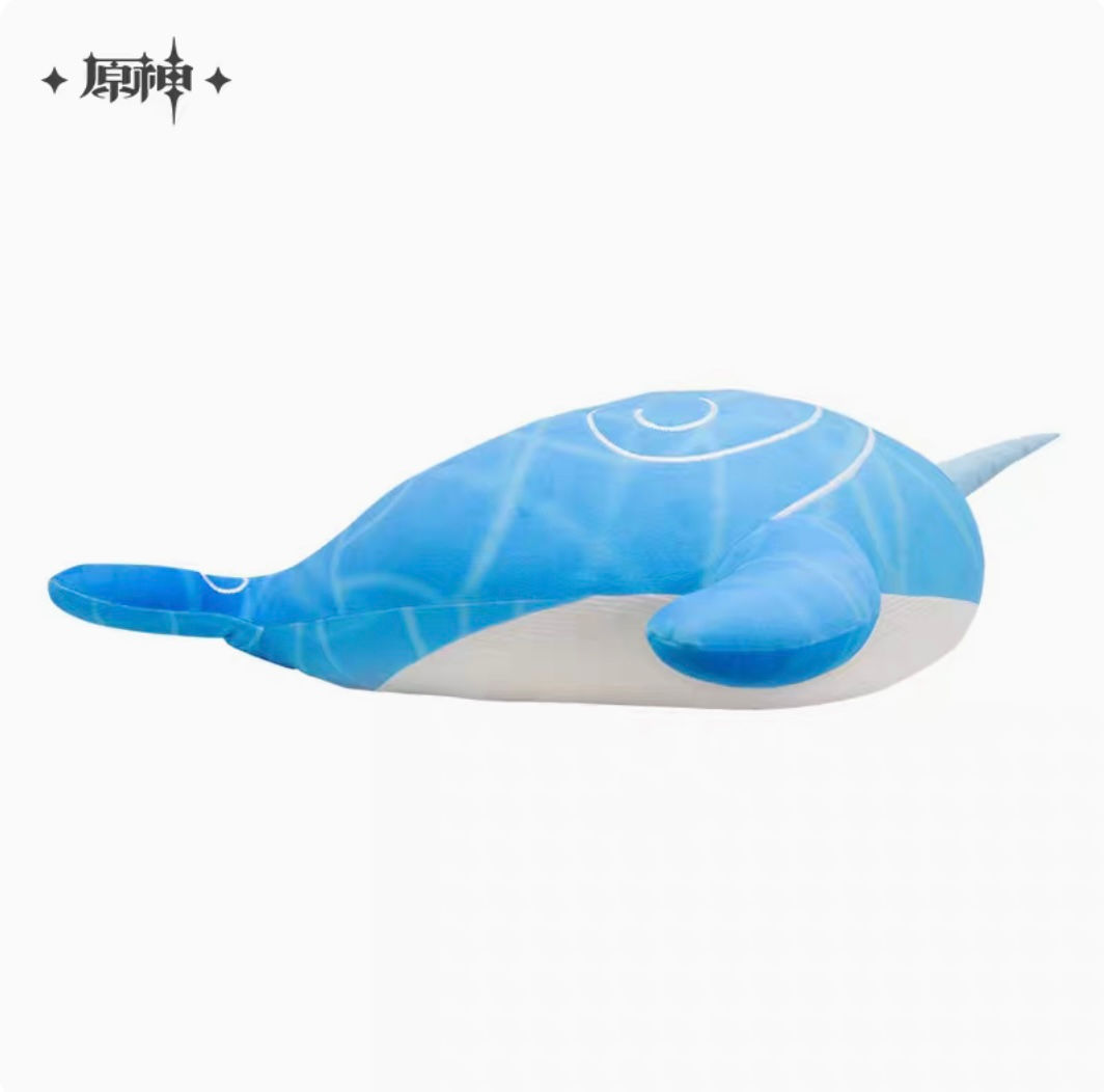 Childe's Whale Plush Pillow