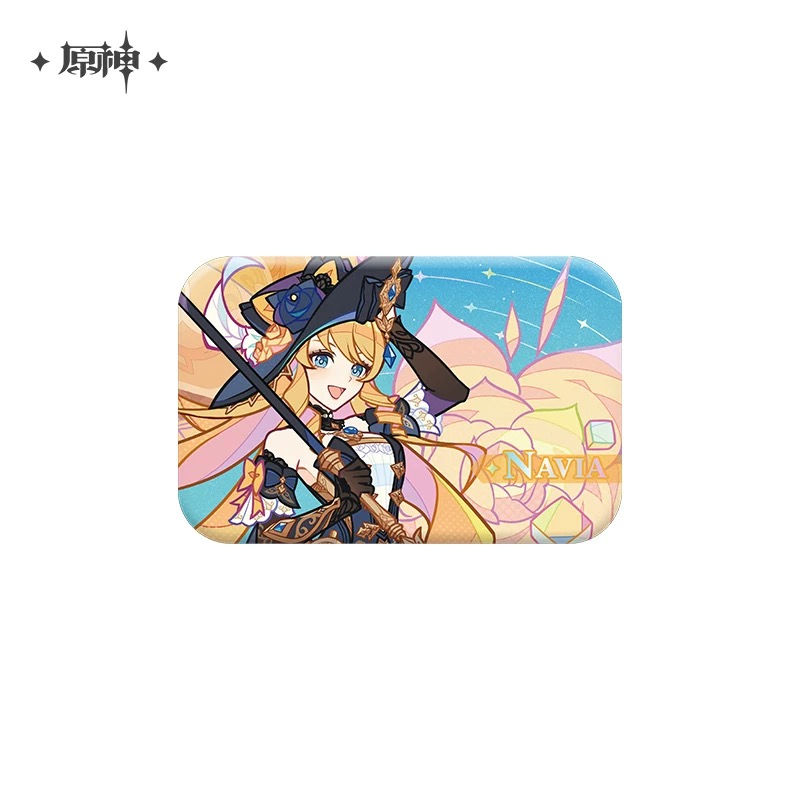 Thumbnail: Genshin Impact Official Rectangle Pin