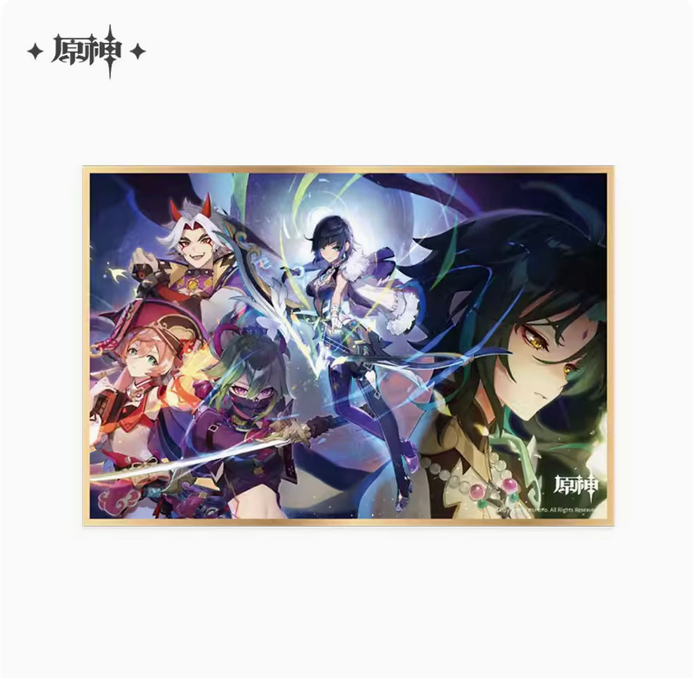Thumbnail: 【Set A】 Genshin Impact Paper Stand