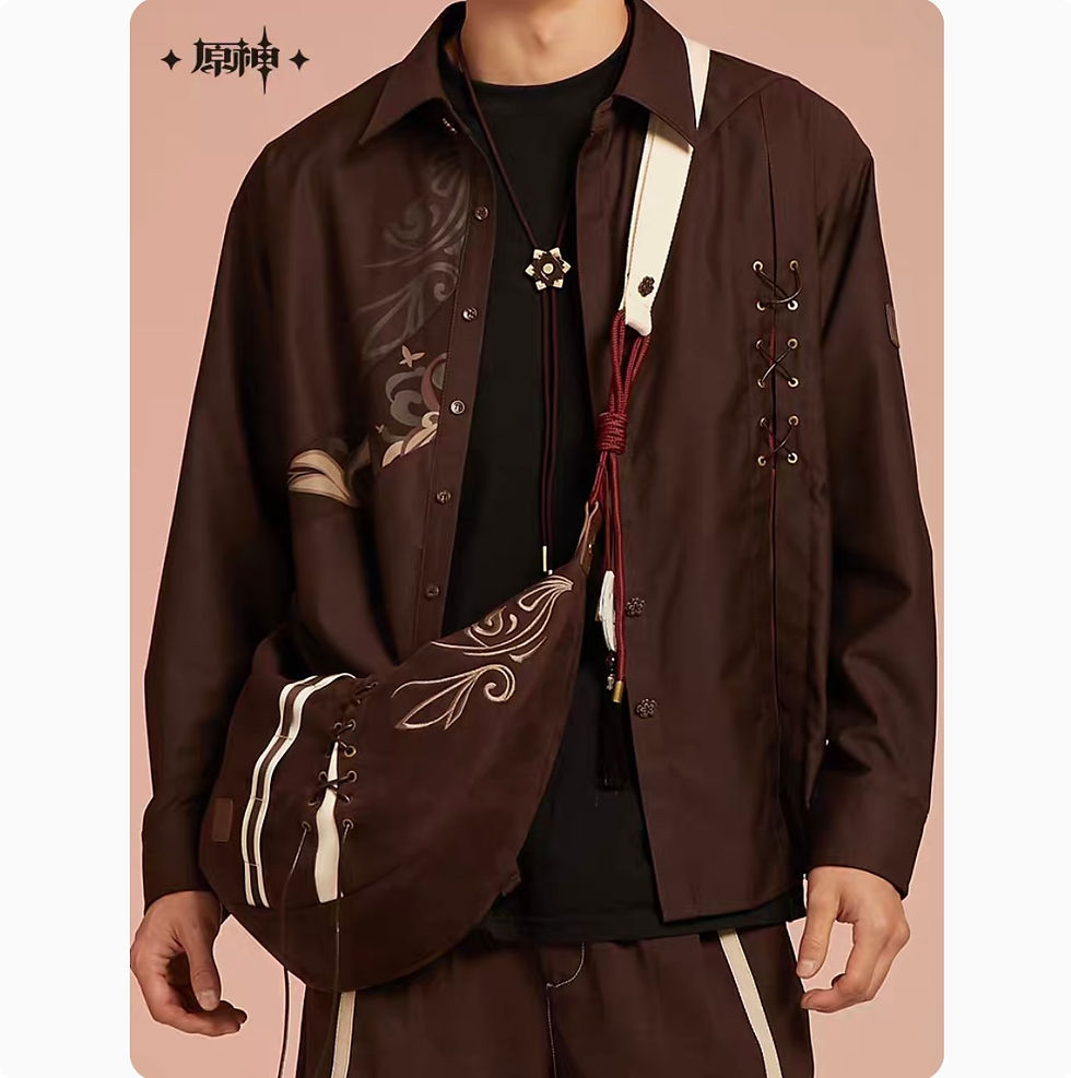 Thumbnail: Hutao Themed Crossbody Bag