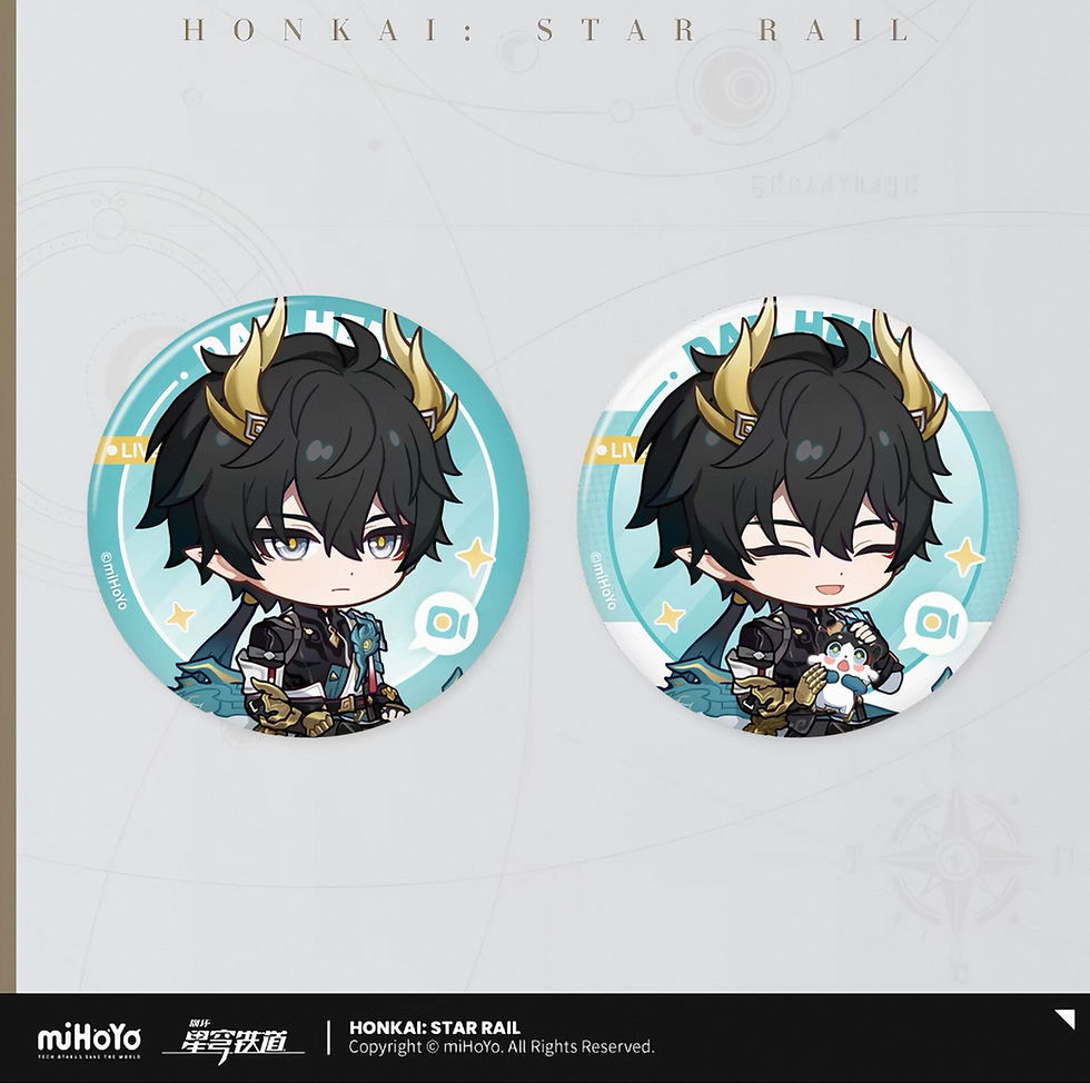 Thumbnail: Honkai: Star Rail Round Pins Set