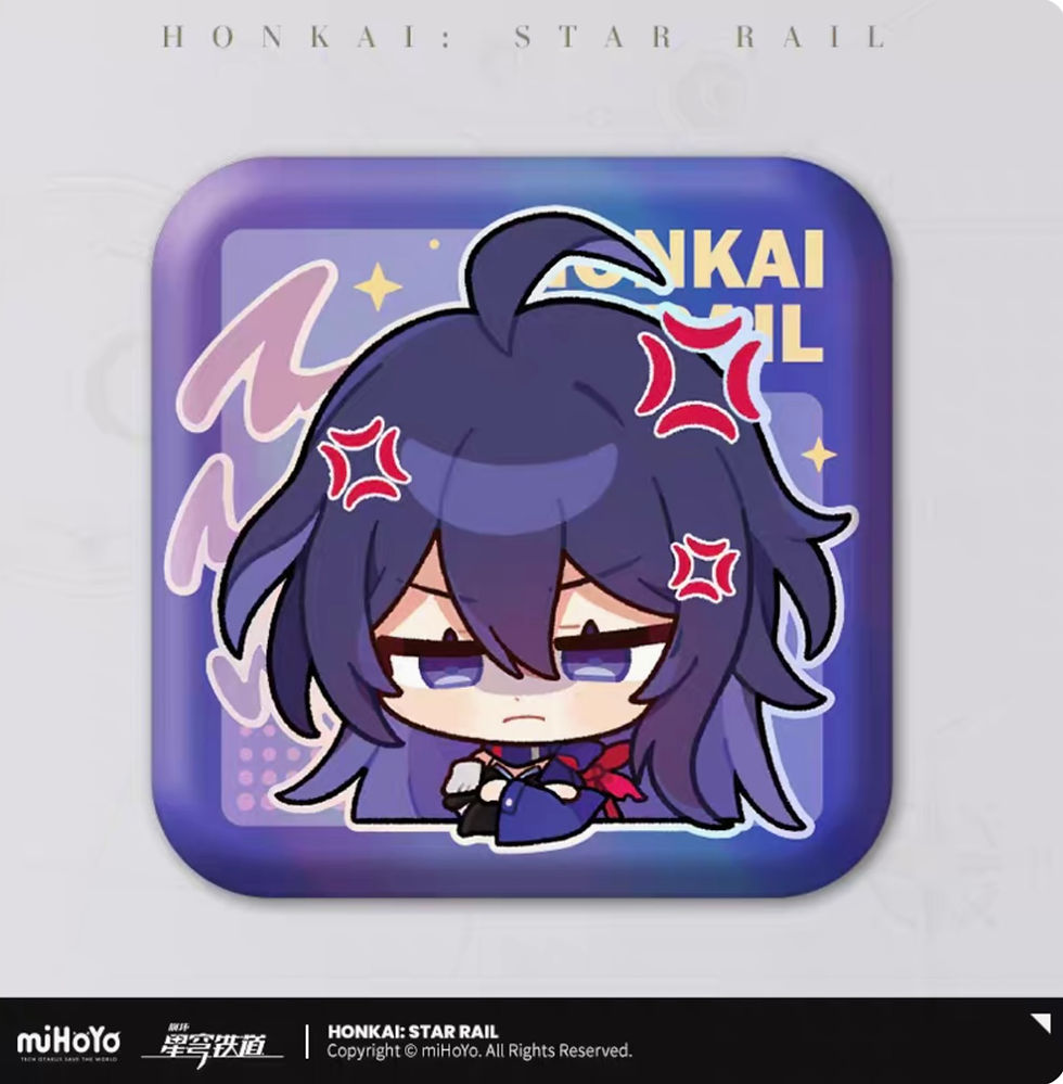 Thumbnail: 【Set B】Honkai: Star Rail Square Pin