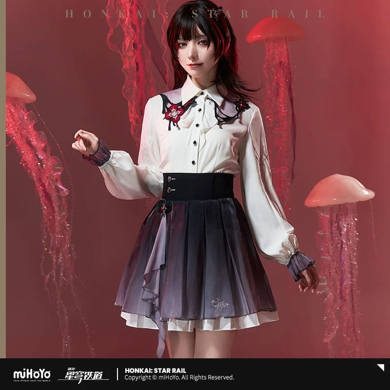 Honkai: Star Rail Evernight Themed Long-Sleeved Shirt