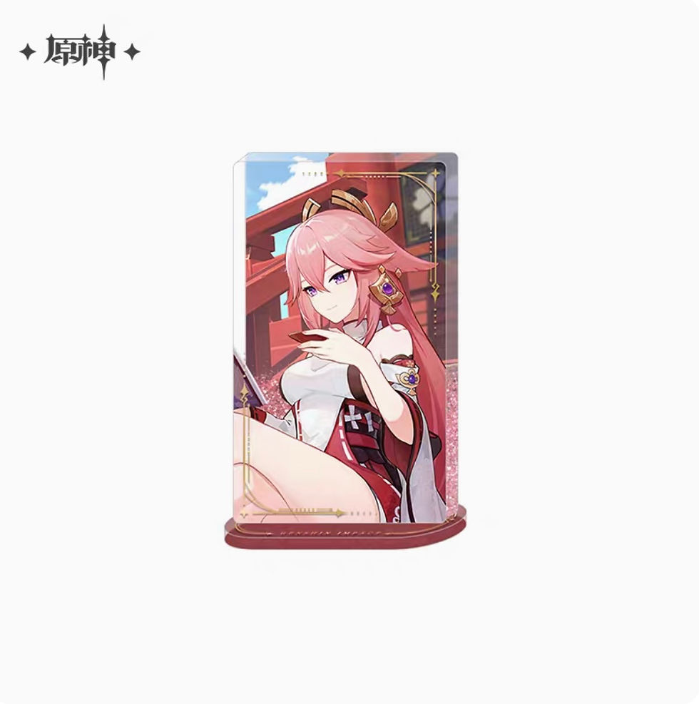 Thumbnail: 【Set A】Genshin Impact PV Series Quicksand Acrylic Stand