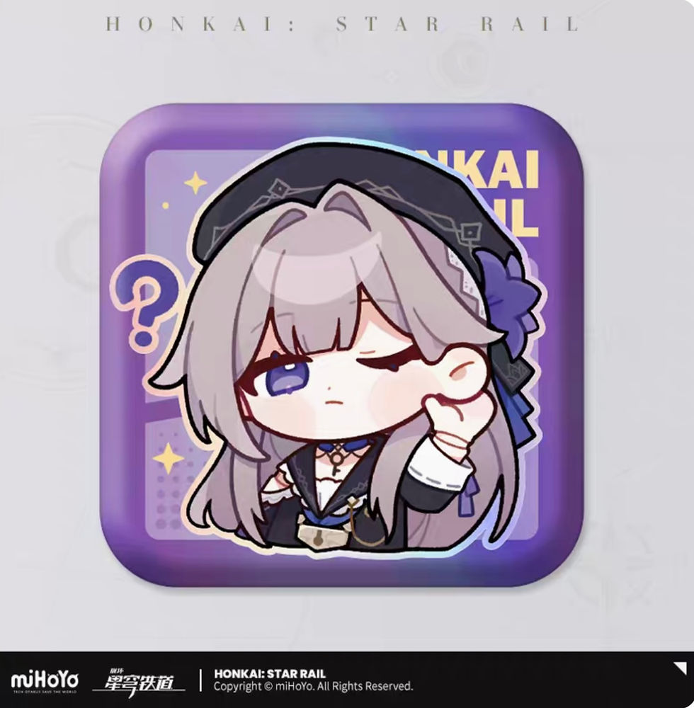 Thumbnail: 【Set A】Honkai: Star Rail Square Pin