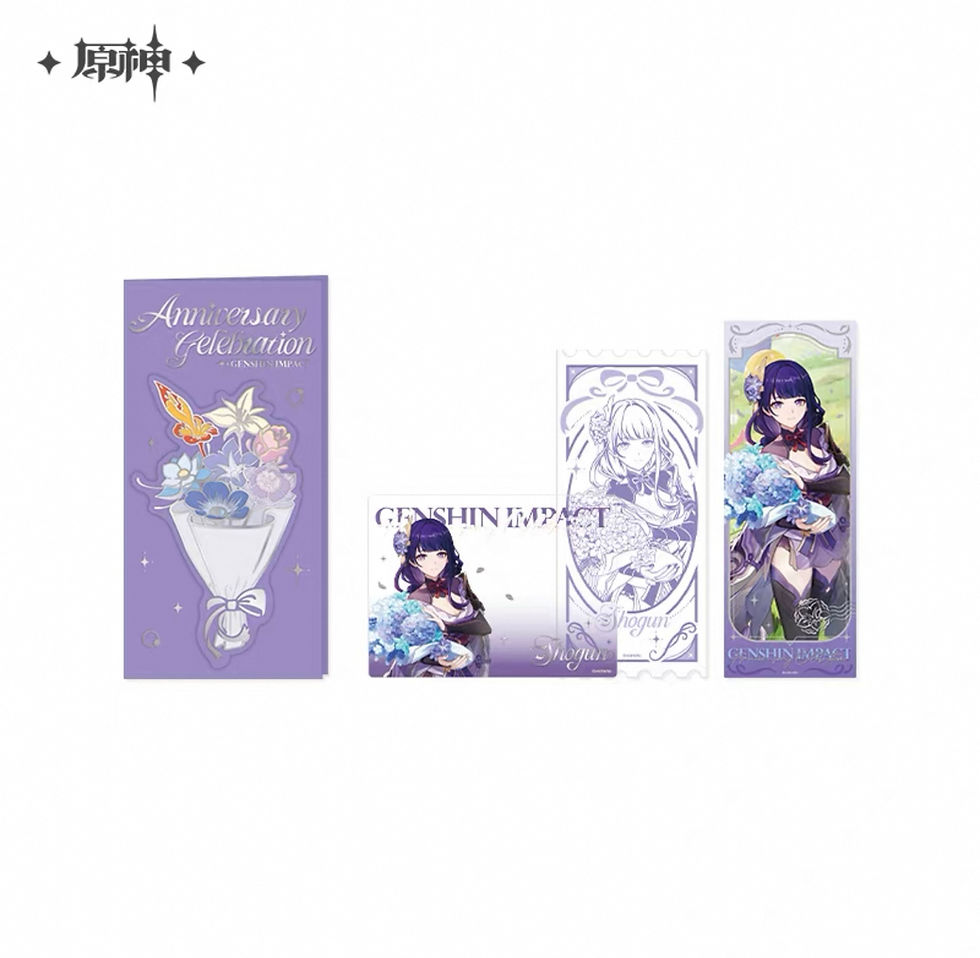 Thumbnail: Genshin Impact Anniversary Collection Ticket and Card Set