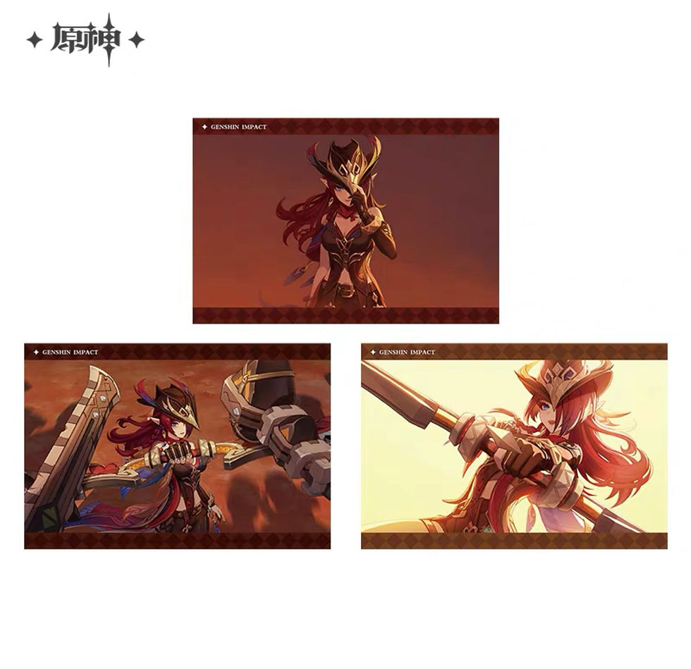 Thumbnail: Genshin Impact Characters PV Series Photo Cards