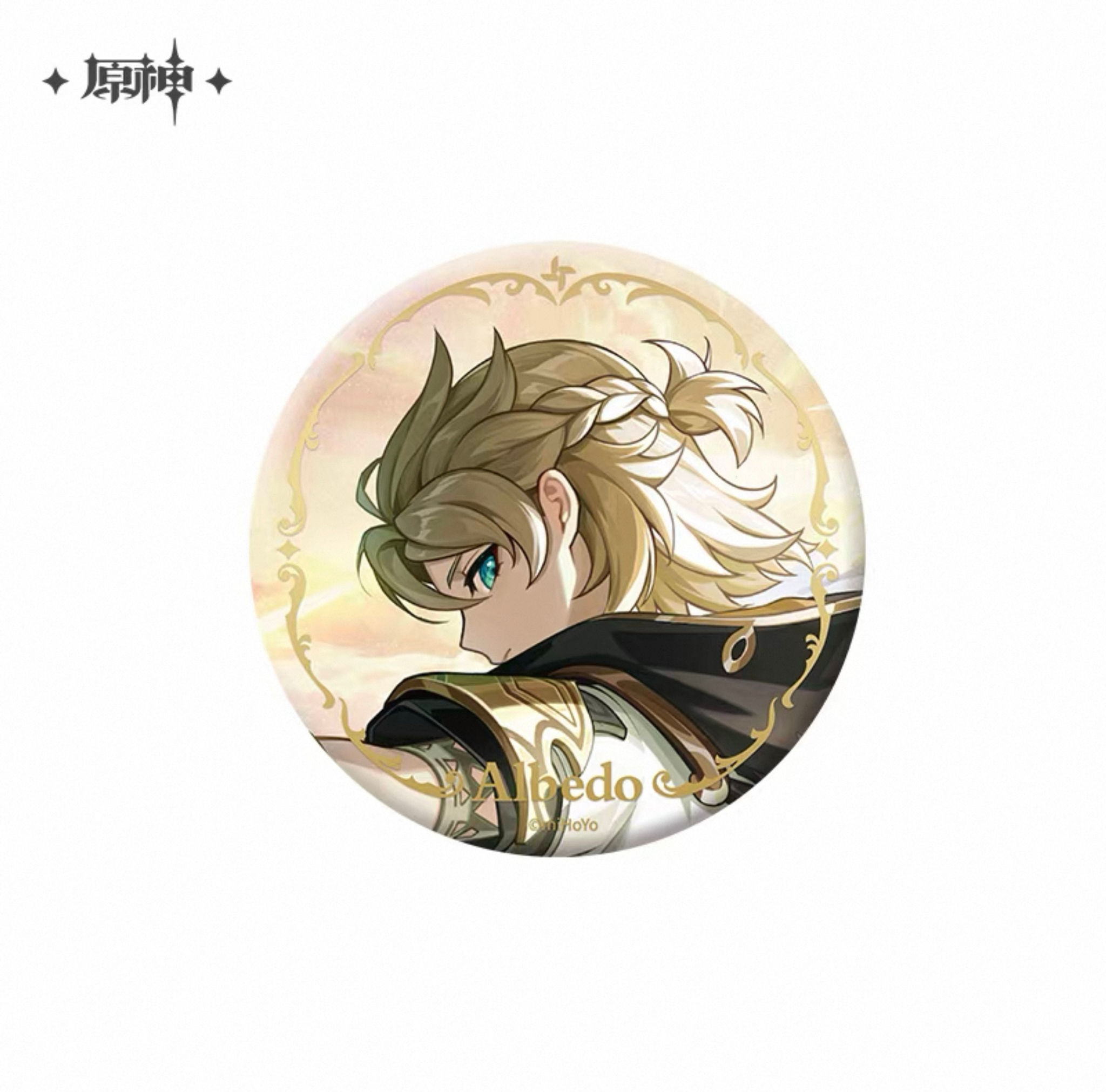Genshin Impact Albedo Round Pin