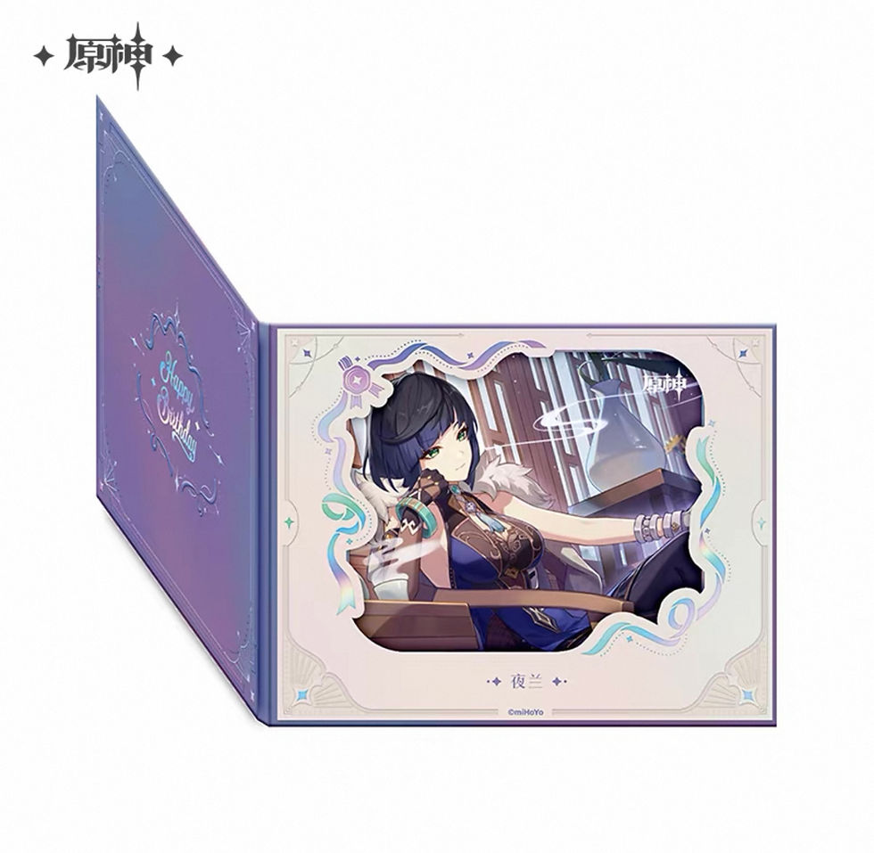 Thumbnail: 【Set B】Genshin Impact Flip-Type Window Paper Stand