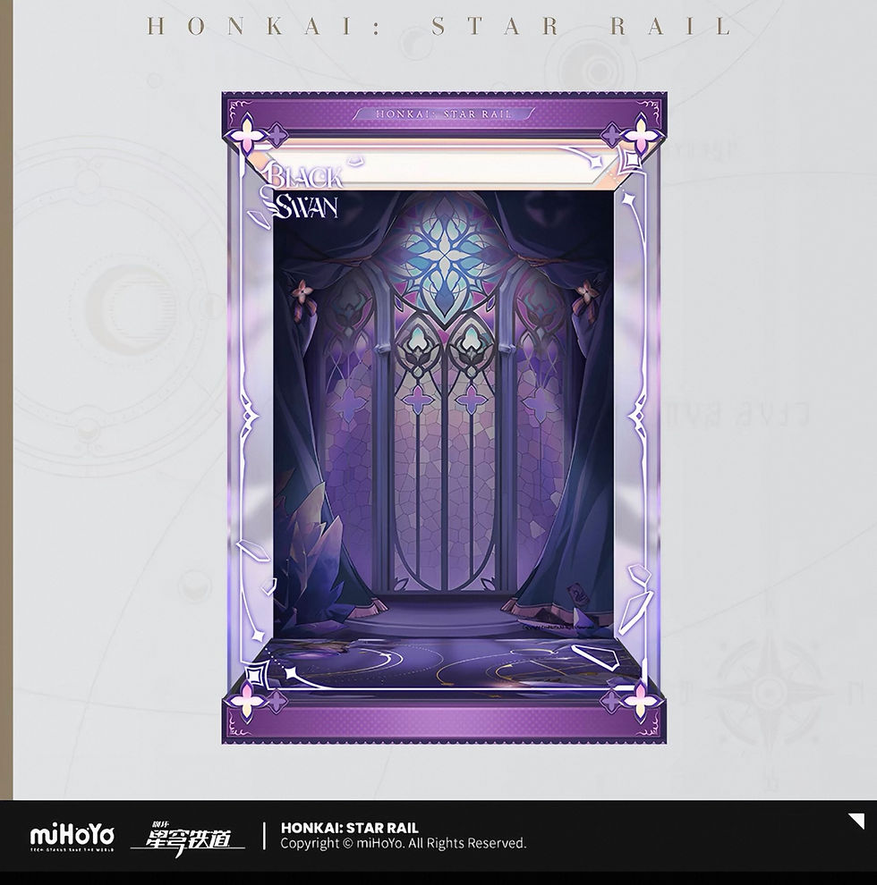 Thumbnail: Honkai: Star Rail Black Swan Official Figure Display Box (Luxury Version)