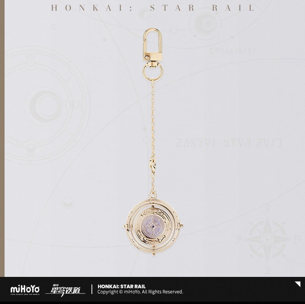 Thumbnail: Honkai: Star Rail Robin Themed Metal Pendant