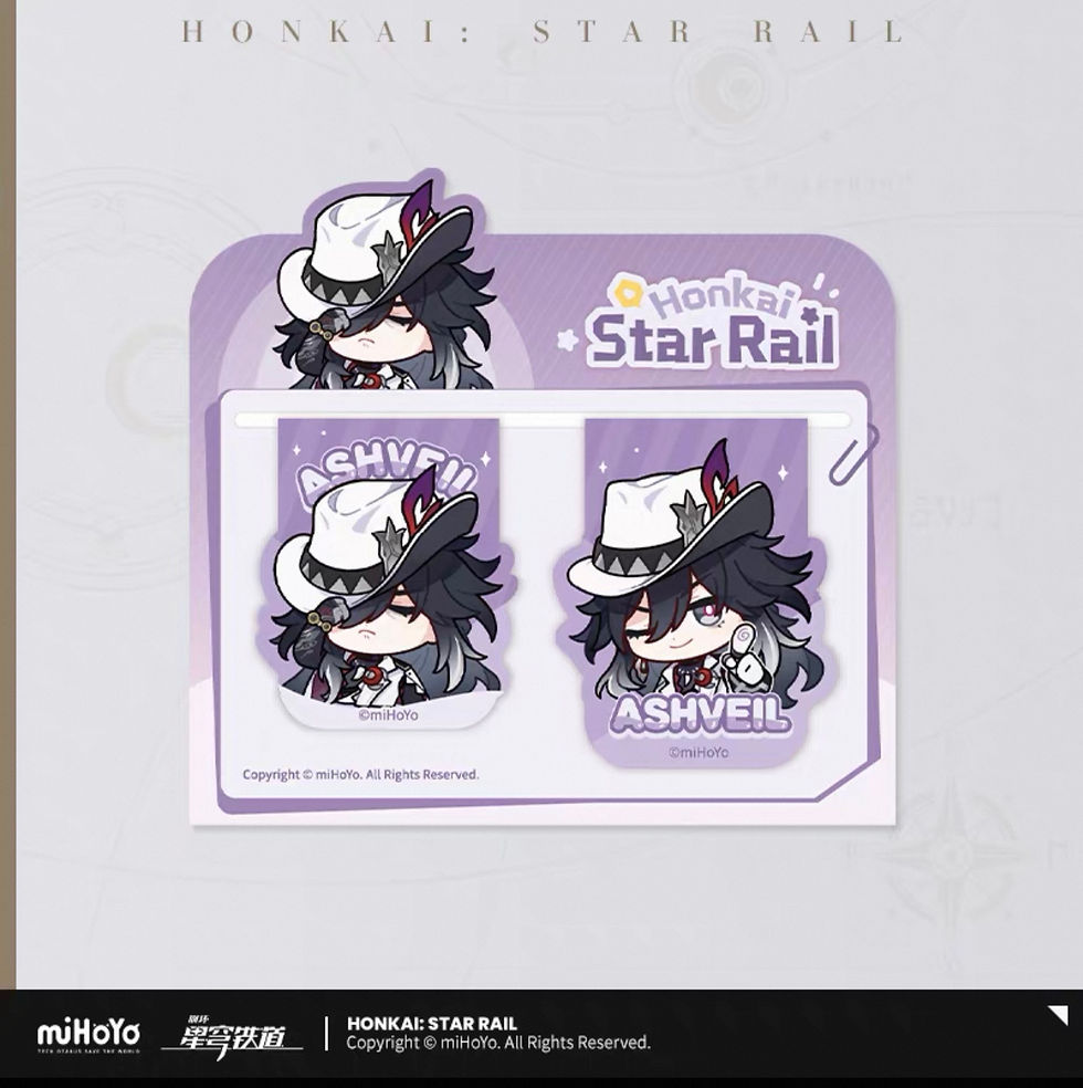 Thumbnail: Honkai: Star Rail Magnetic Bookmark Set