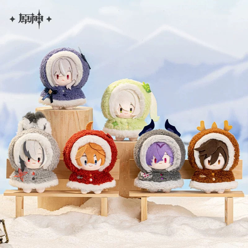 Genshin Impact Plushie Keychain