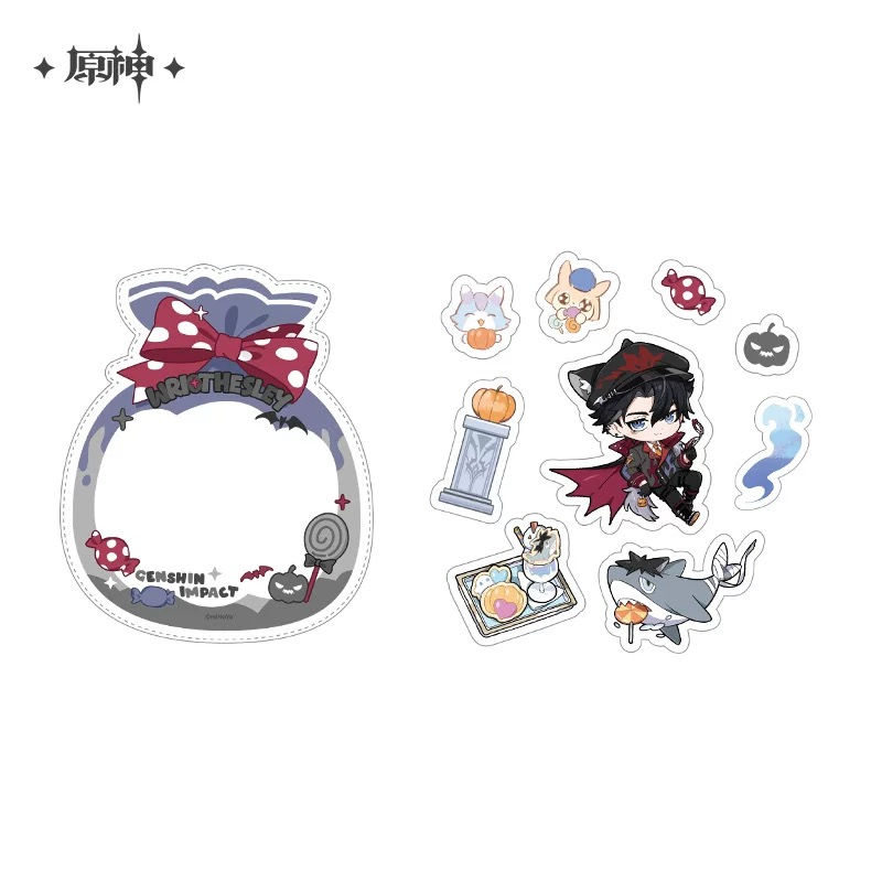 Thumbnail: Genshin Impact Halloween Stickers Set