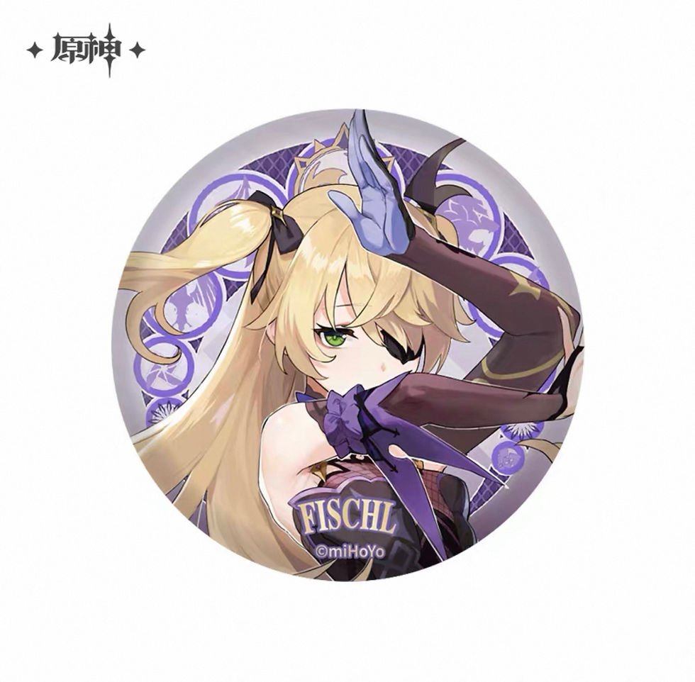 Thumbnail: 【Upgraded Material】Genshin Impact Round Pin